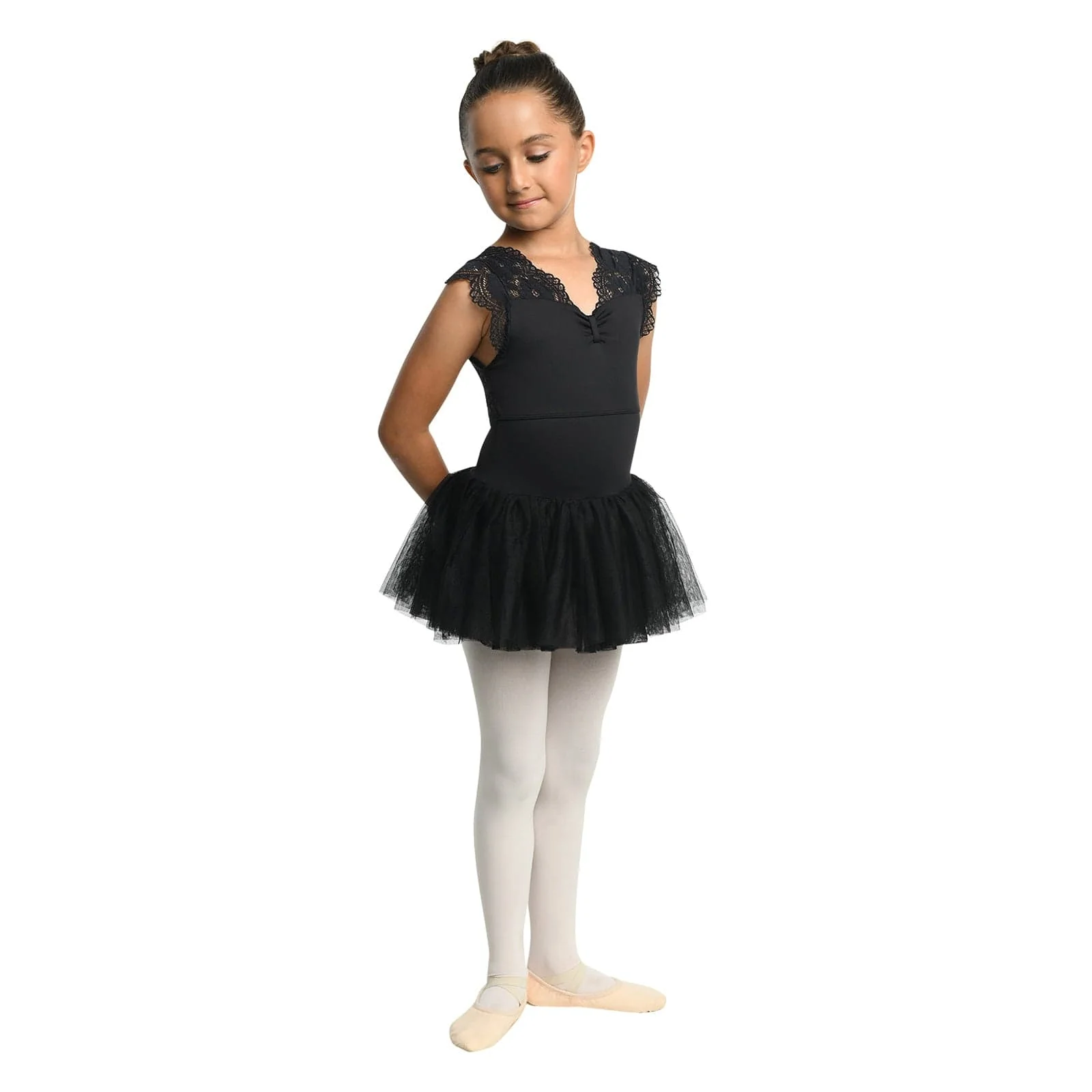 Danznmotion Brielle Cap Sleeve Lace Dress - Image 2