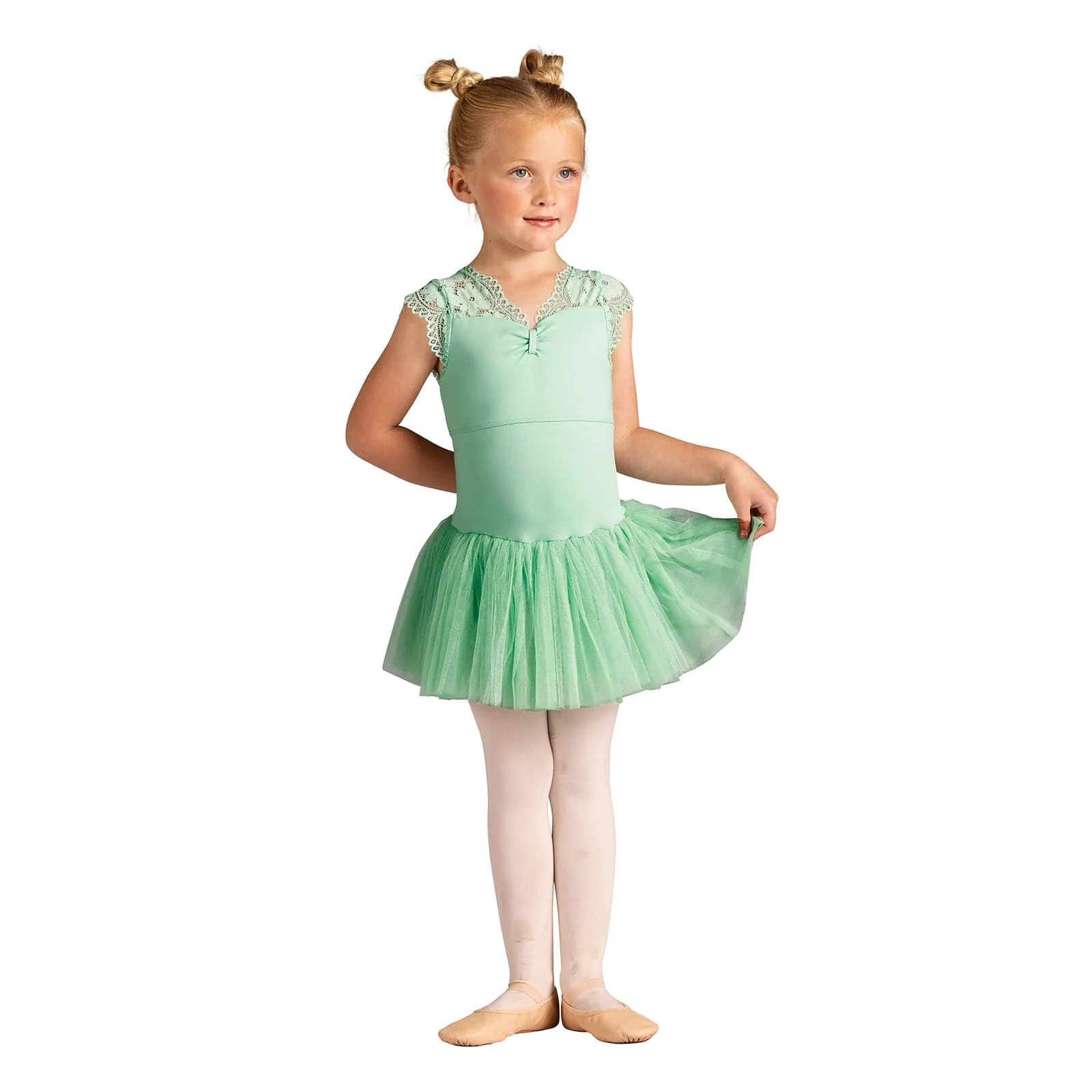 Danznmotion Brielle Cap Sleeve Lace Dress - Image 7