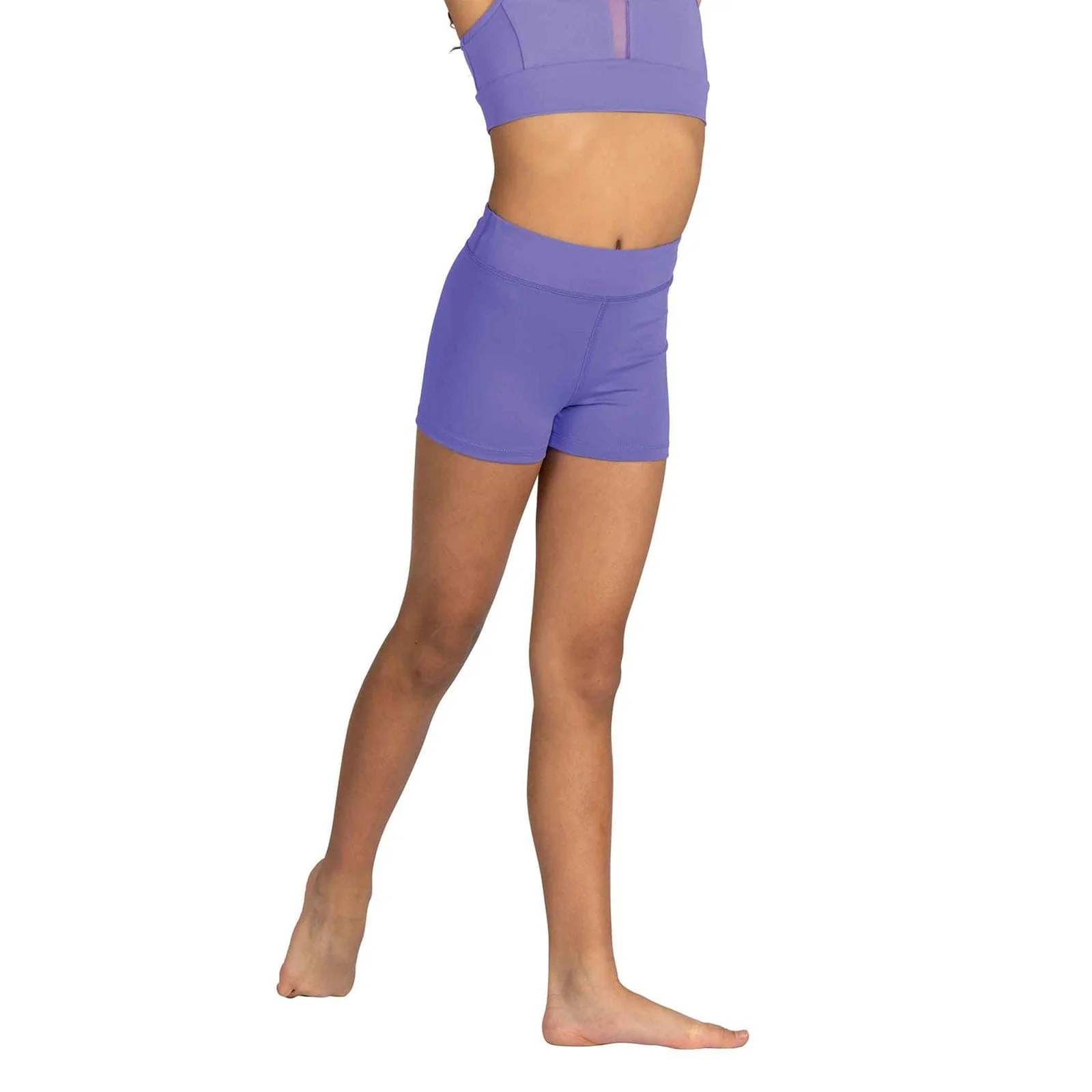 Danznmotion Child High Waisted Booty Shorts - Image 11