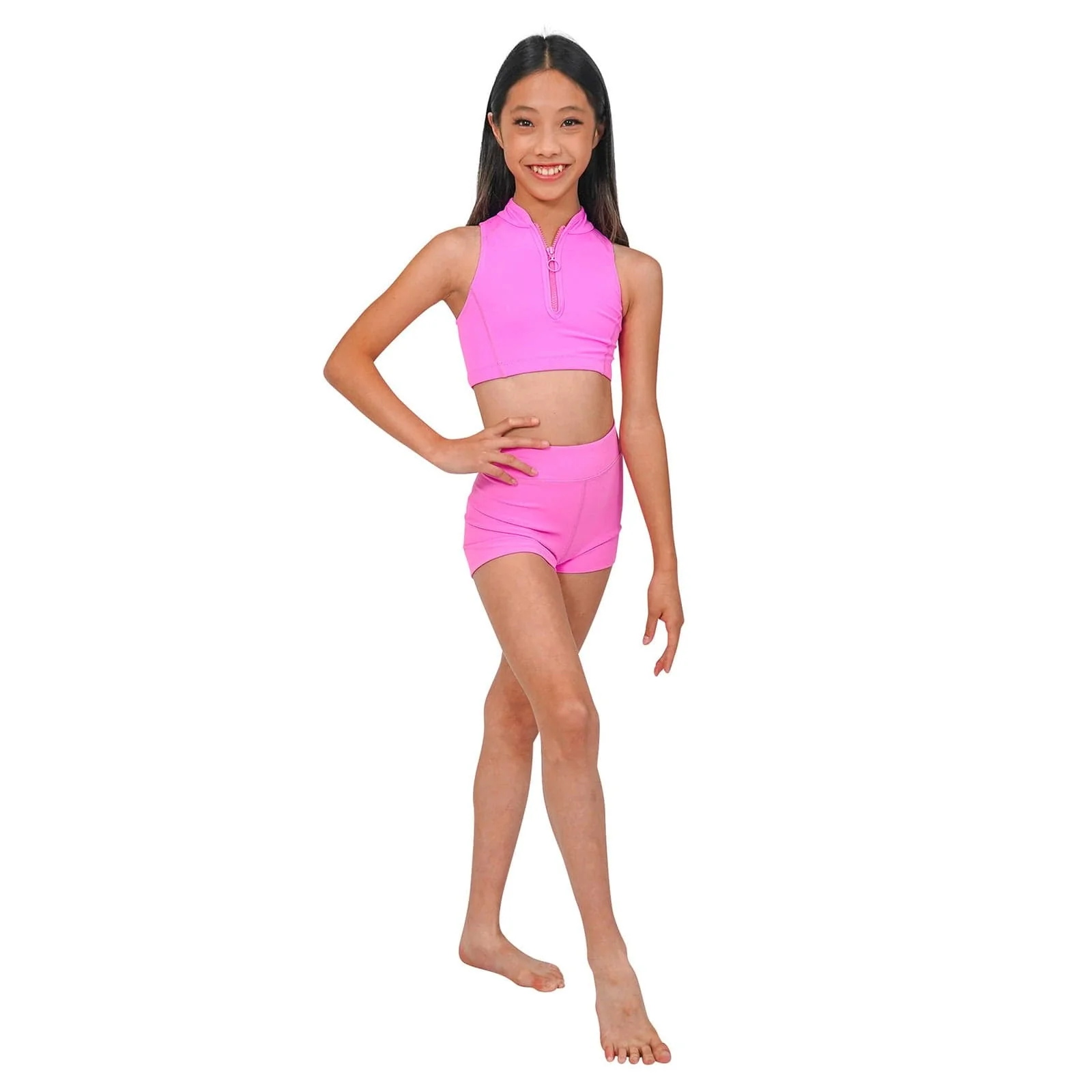 Danznmotion Child High Waisted Booty Shorts - Image 12