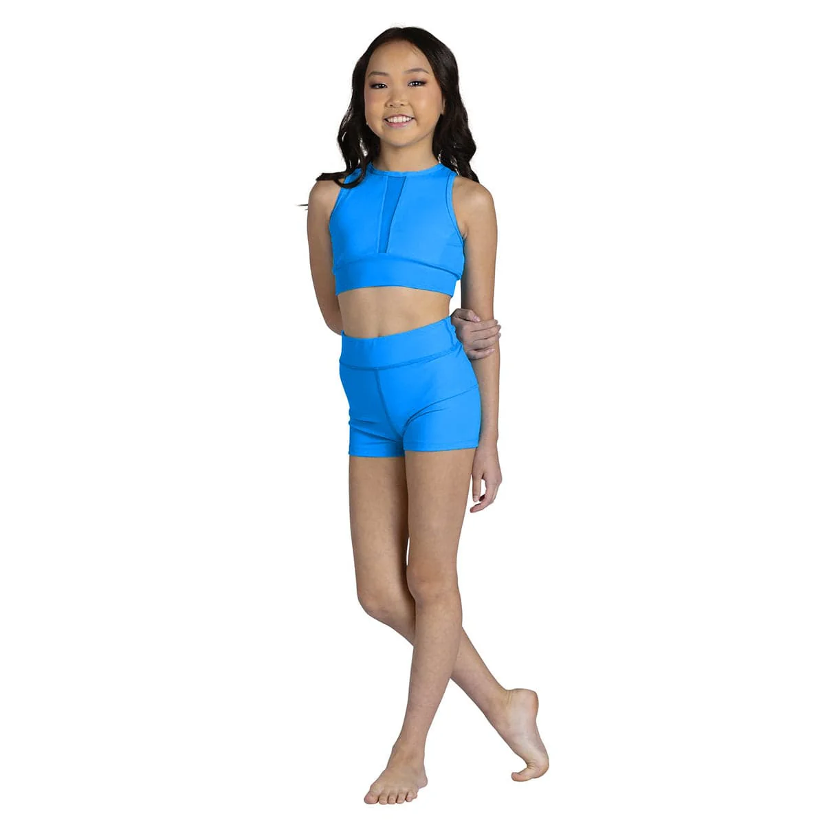 Danznmotion Child High Waisted Booty Shorts - Image 14