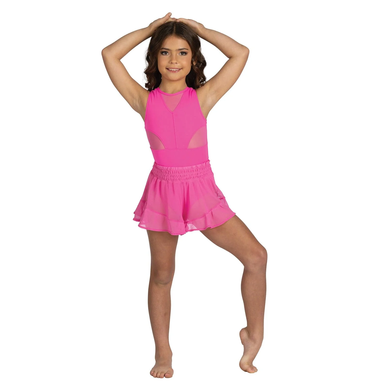 Danznmotion Child Lyric Mesh Shorts - Image 6