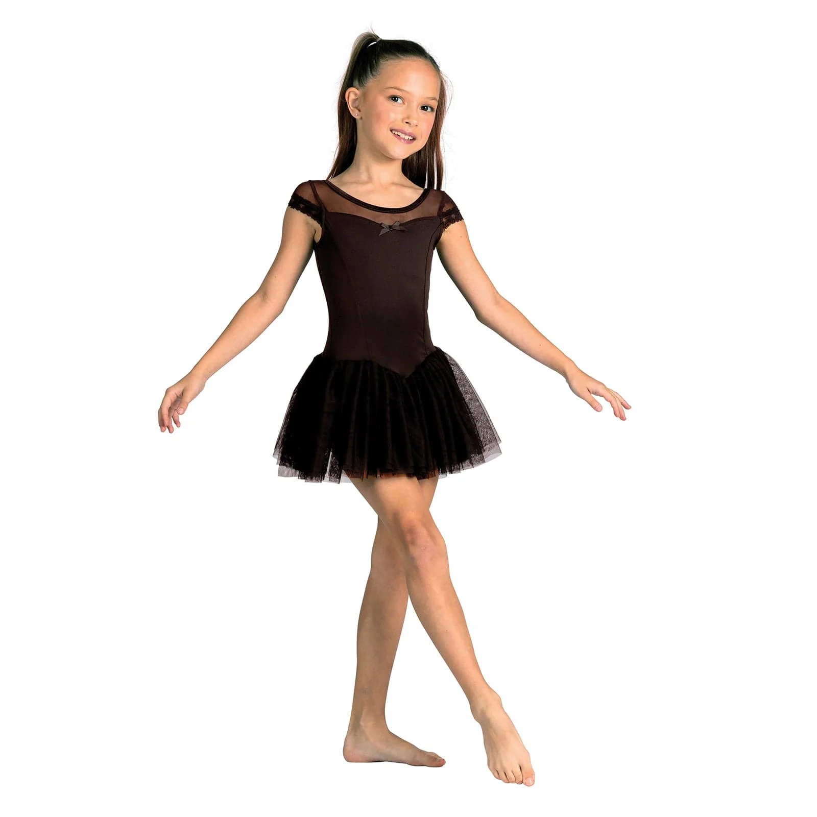 Danznmotion Sharlett Cap Sleeve Dress - Image 3