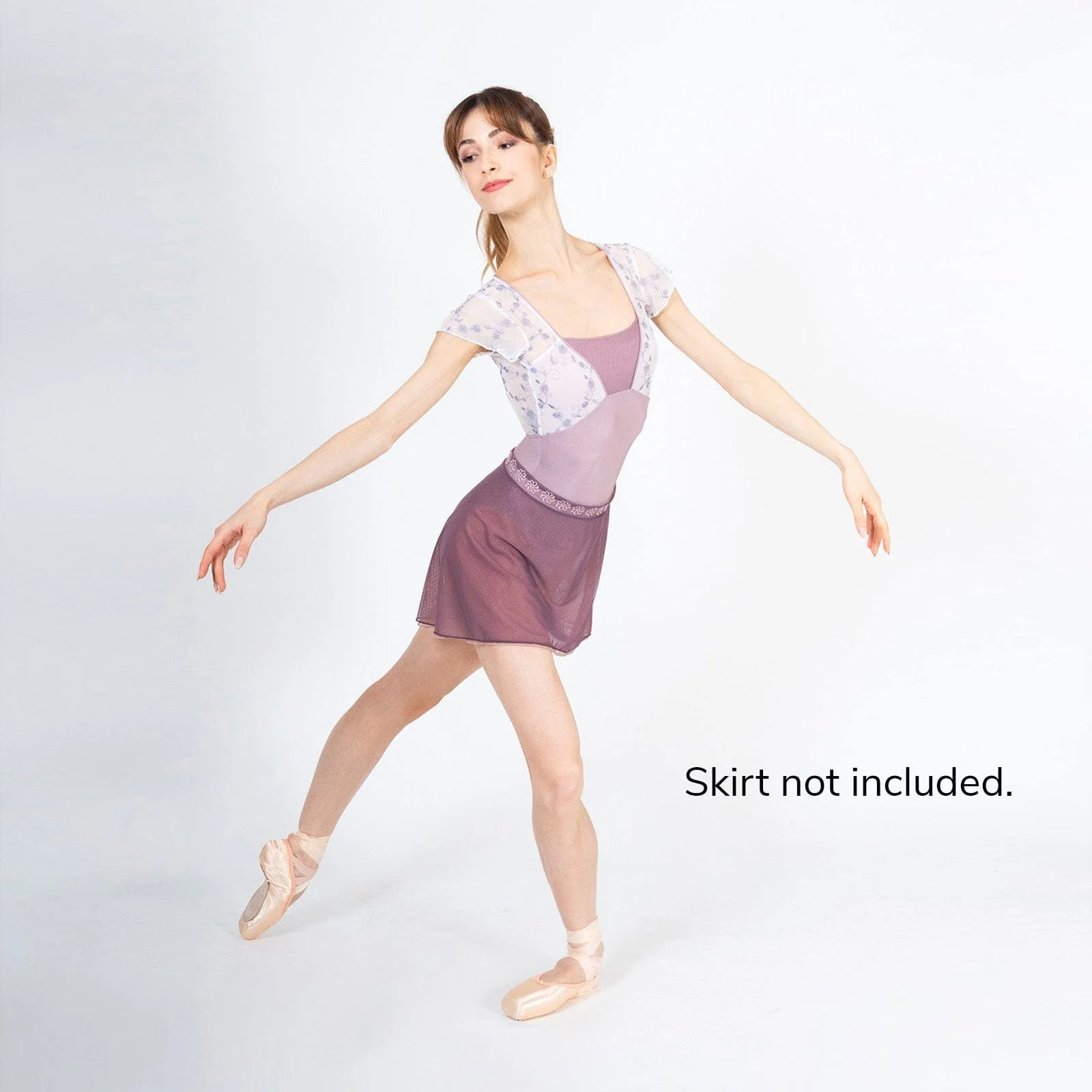 DellaLo' Adult Cassandra Bell Sleeve Leotard - Alchimia - Image 4