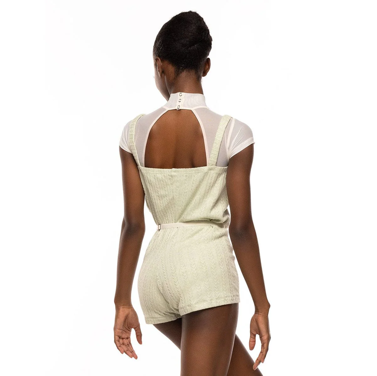 Elevé Adult Deven Knit Biketard - Image 5