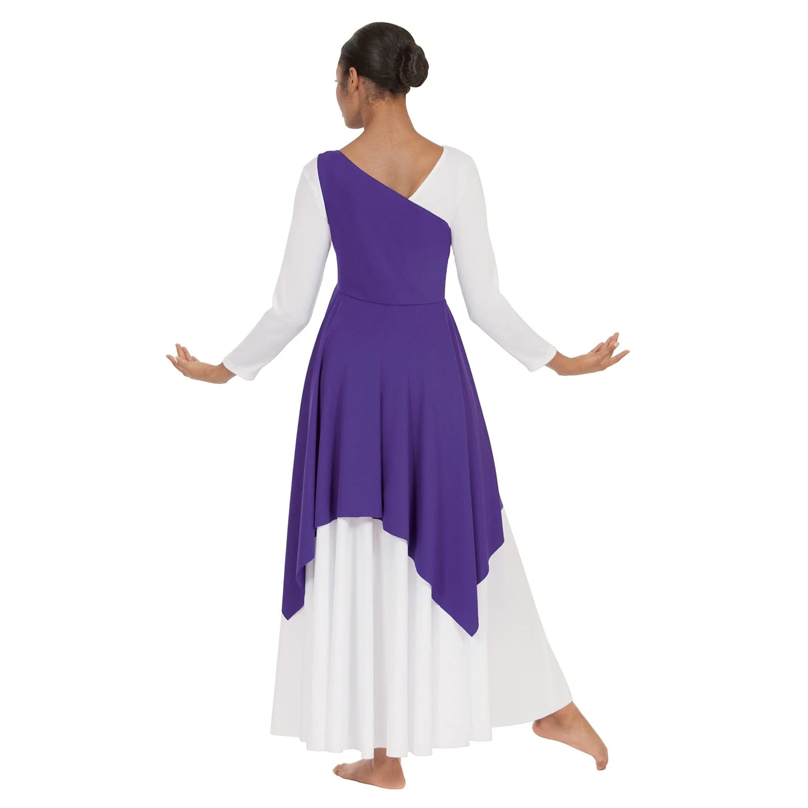 Eurotard Adult Joyful Praise Asymmetrical Tunic - Image 4