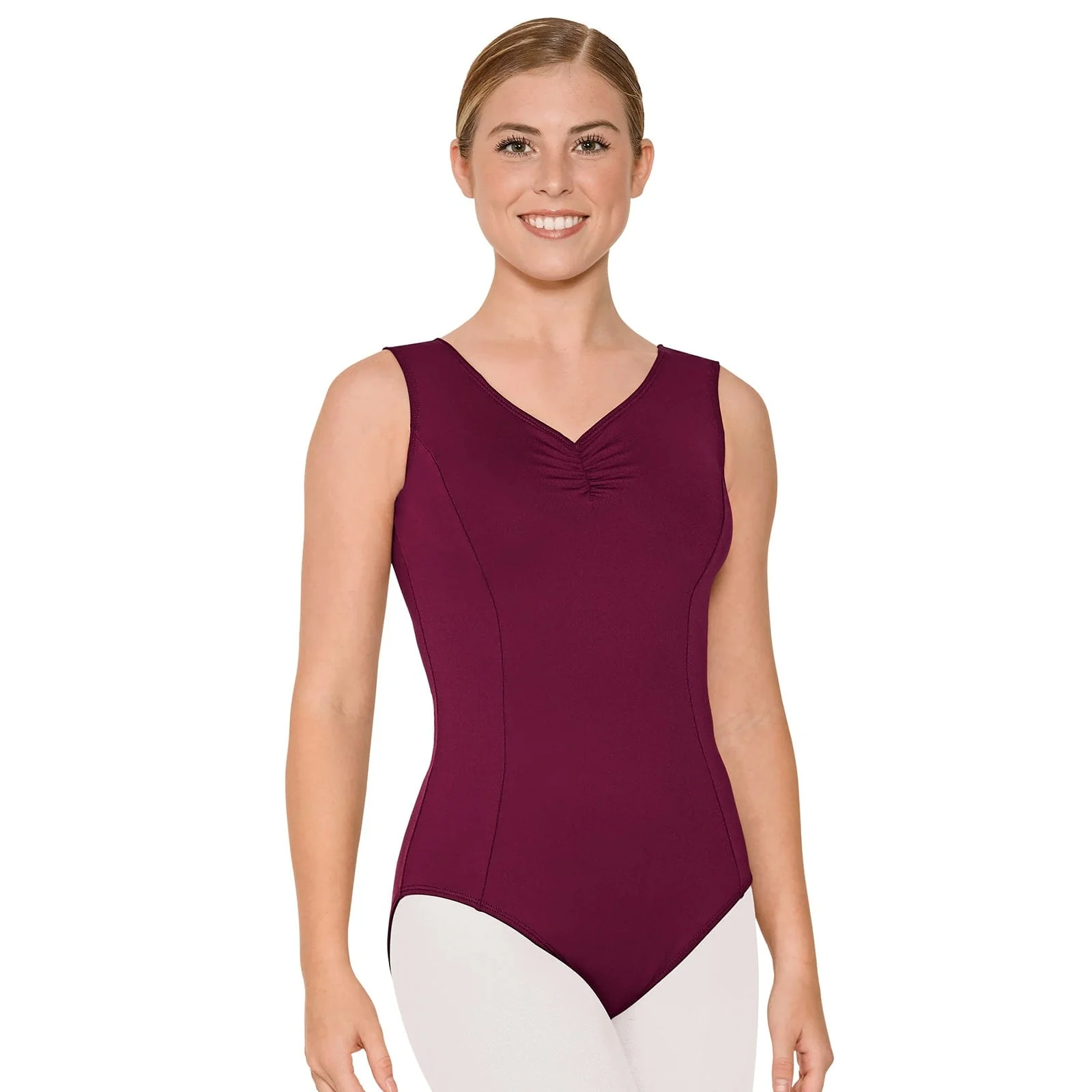 Eurotard Adult Microfiber Princess Seam Tank Leotard - Image 3