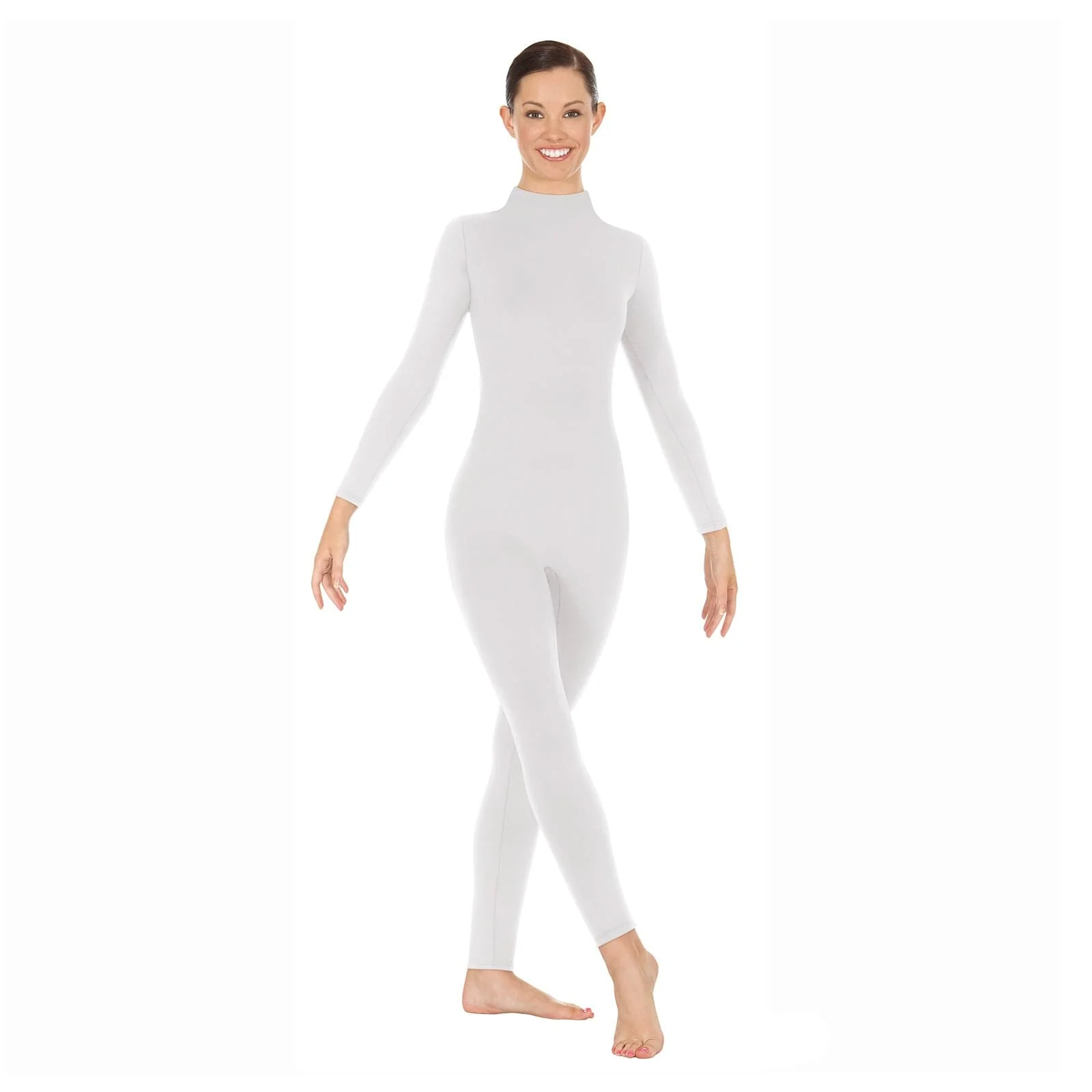 Eurotard Adult Mock Neck Long Sleeve Unitard - Image 5