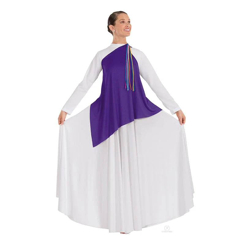 Eurotard Asymmetrical Streamer Tunic - Image 3