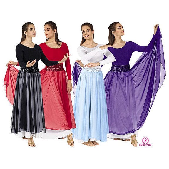 Eurotard Chiffon Overlay Skirt