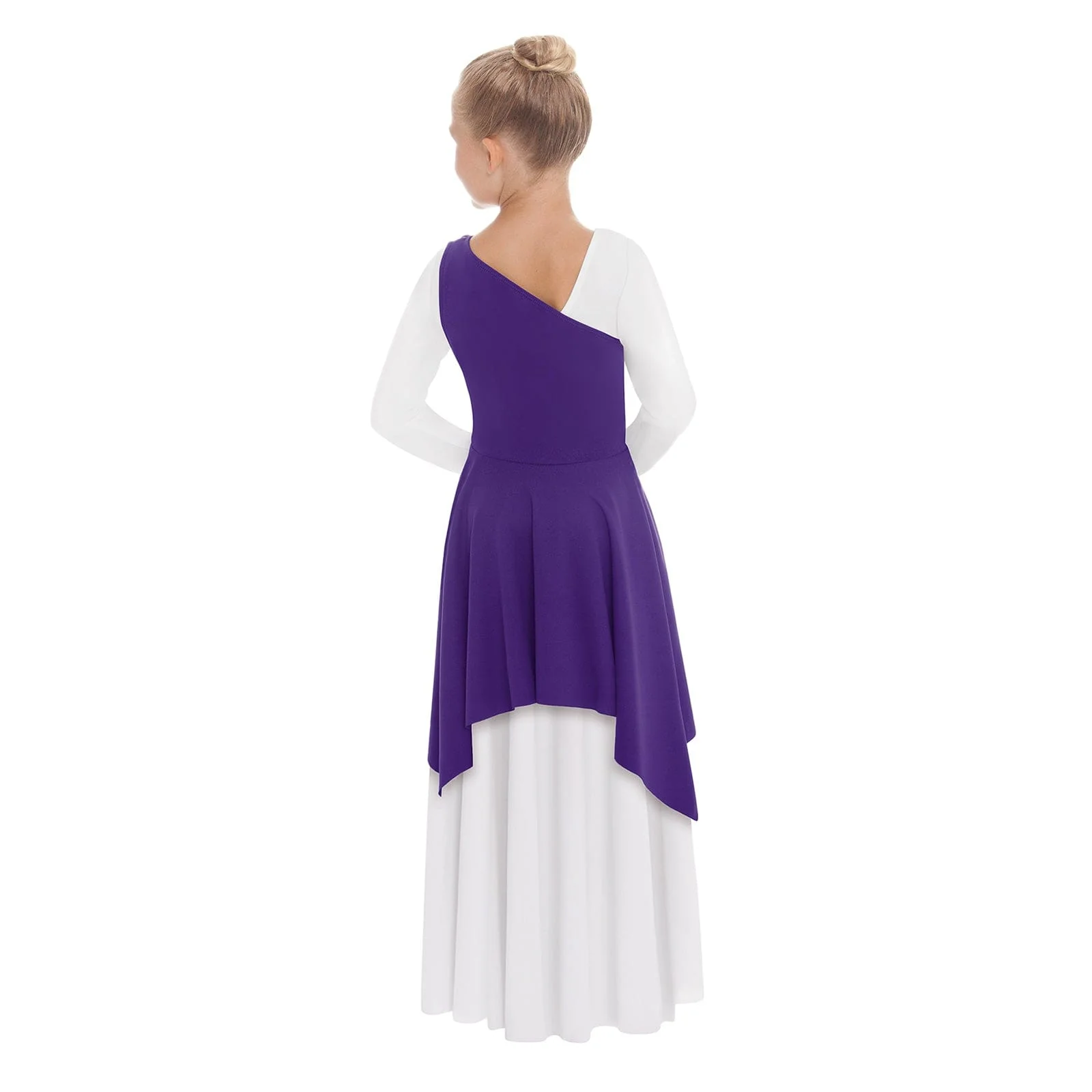 Eurotard Child Joyful Praise Asymmetrical Tunic - Image 4