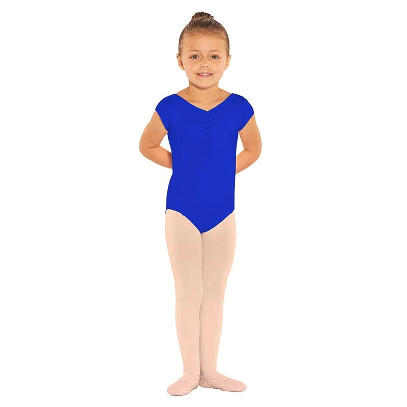 Eurotard Child Microfiber Princess Seam Cap Sleeve Leotard - Image 4