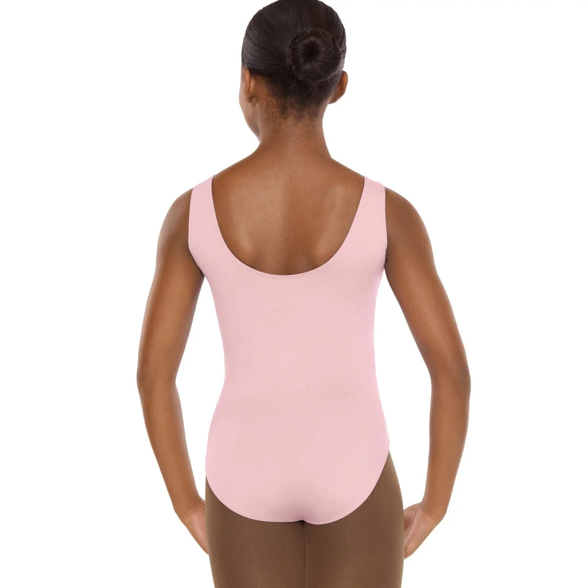 Eurotard Child Microfiber Princess Seam Tank Leotard - Image 2