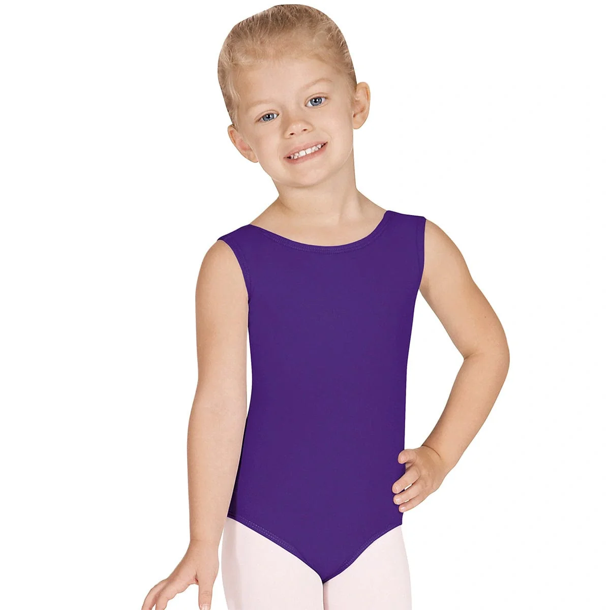 Eurotard Child Microfiber Tank Leotard - Image 2