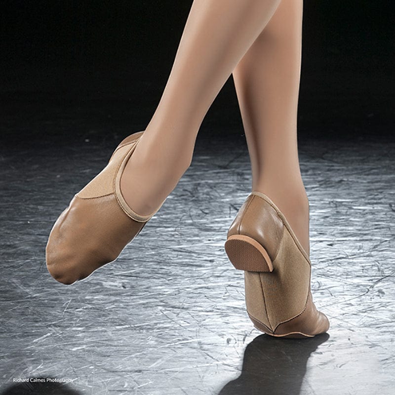 Eurotard Child's Axle Slip On Jazz Shoes - Tan - Image 4