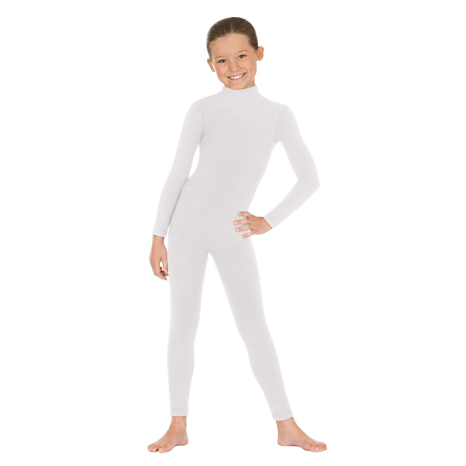 Eurotard Child's Mock Neck Long Sleeve Unitard - Image 5