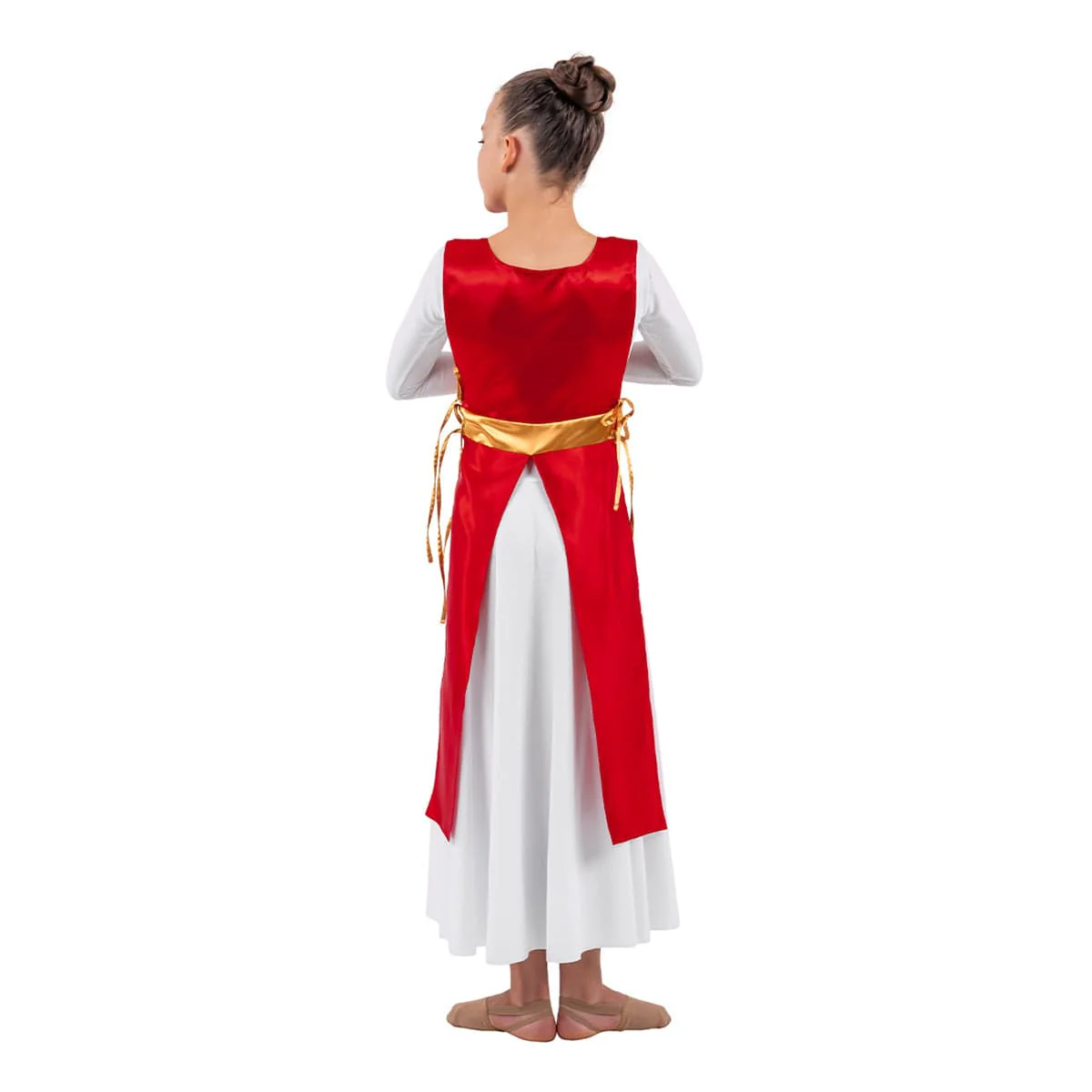 Eurotard Child's Rose of Sharon Satin Four Panel Ephod - Image 3