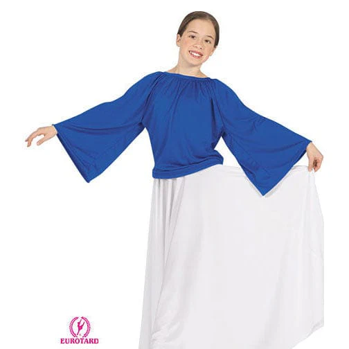 Eurotard Unisex Polyester Angel Sleeve Blouse - Image 2
