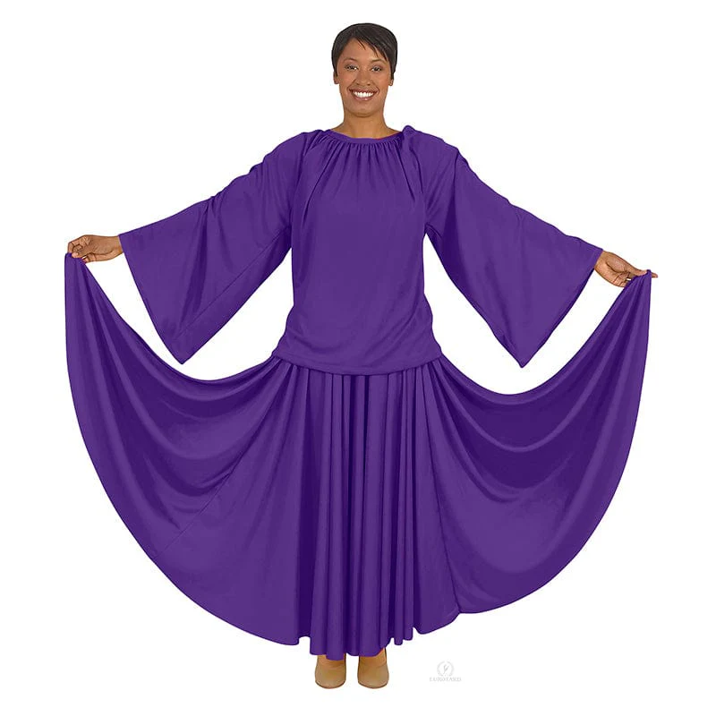 Eurotard Unisex Polyester Angel Sleeve Blouse - Image 3