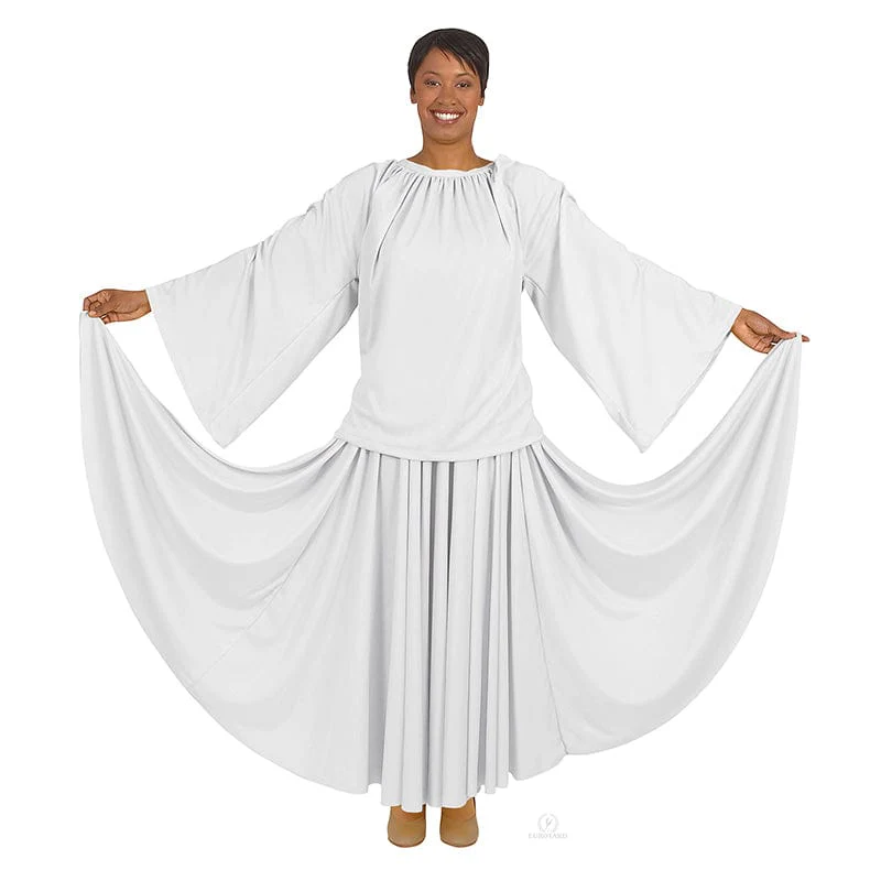Eurotard Unisex Polyester Angel Sleeve Blouse - Image 4