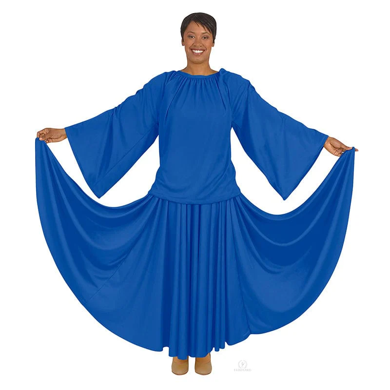 Eurotard Unisex Polyester Angel Sleeve Blouse - Image 7