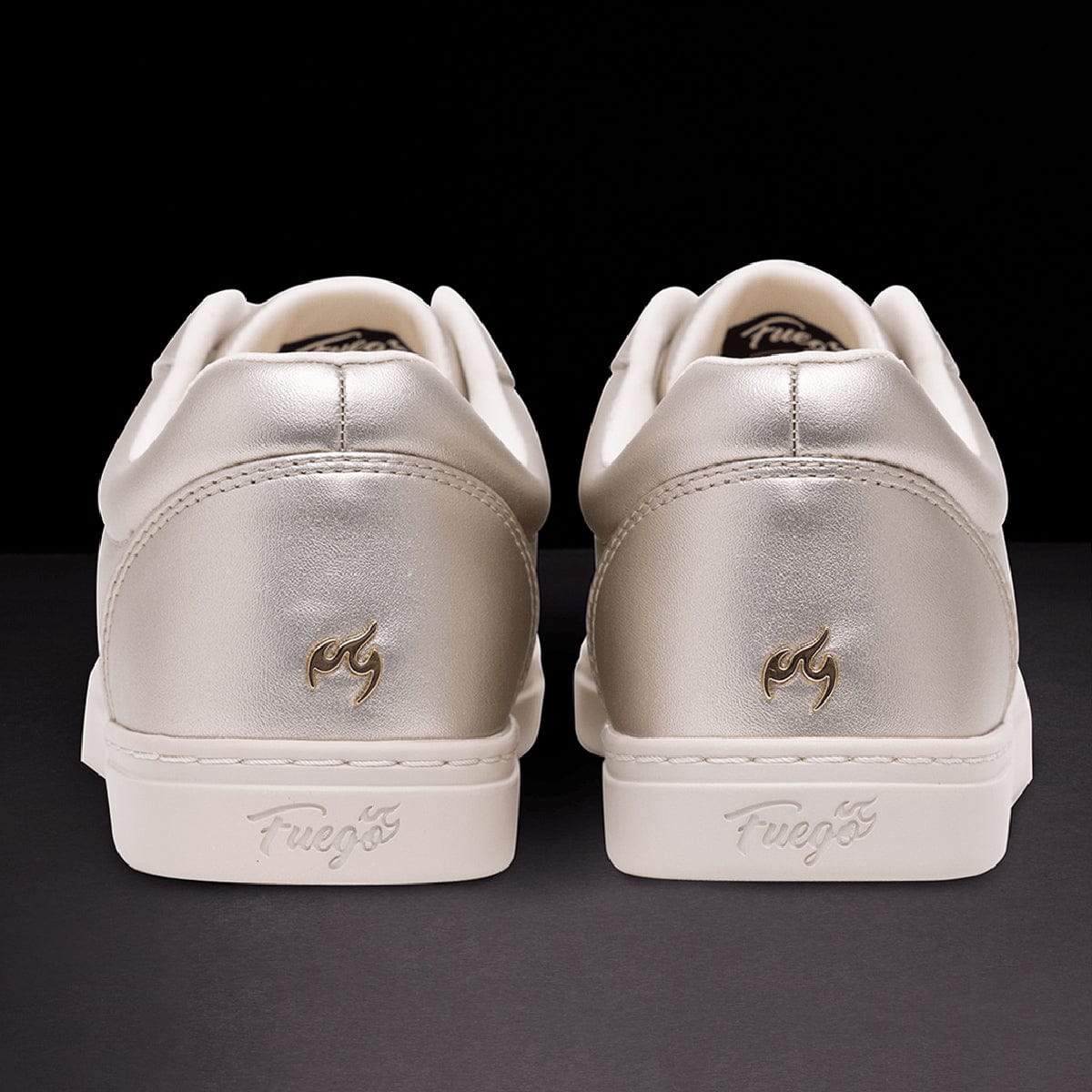 Fuego Adult Low-Top Dance Sneakers - Champagne - Image 5