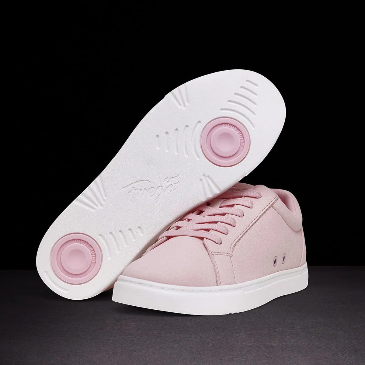 Fuego Adult Low-Top Dance Sneakers - Pink - Image 3