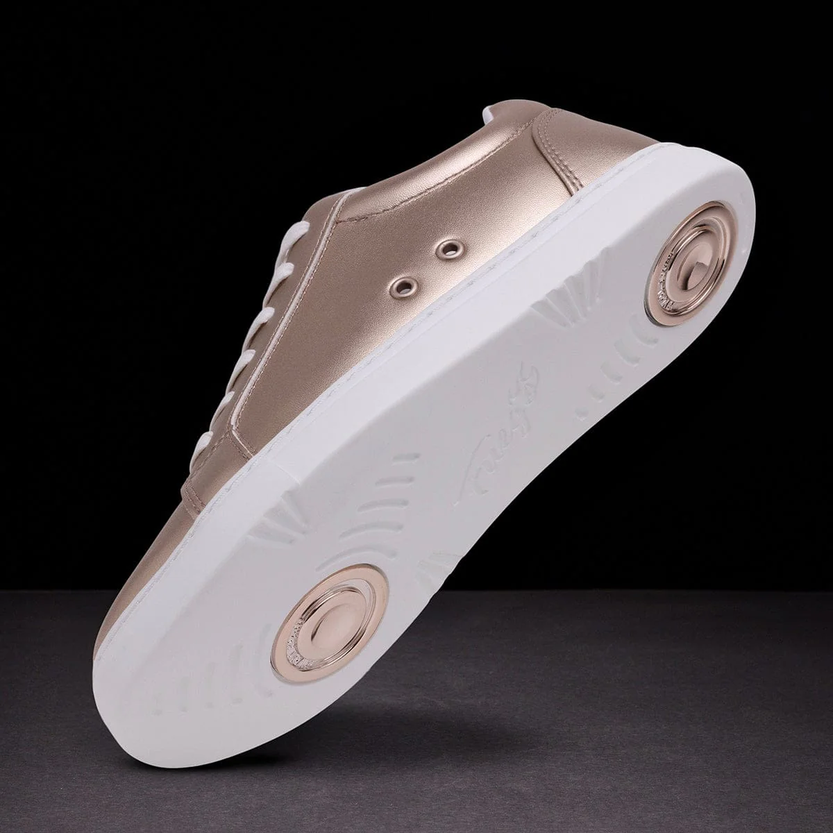 Fuego Adult Low-Top Dance Sneakers - Rose Gold - Image 9