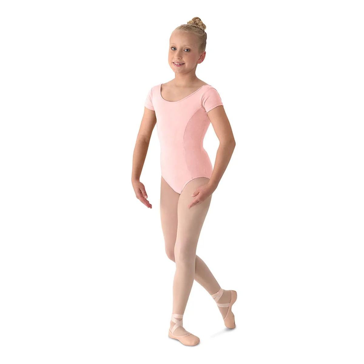 Mirella Girl's Cap Sleeve Leotard - Image 11