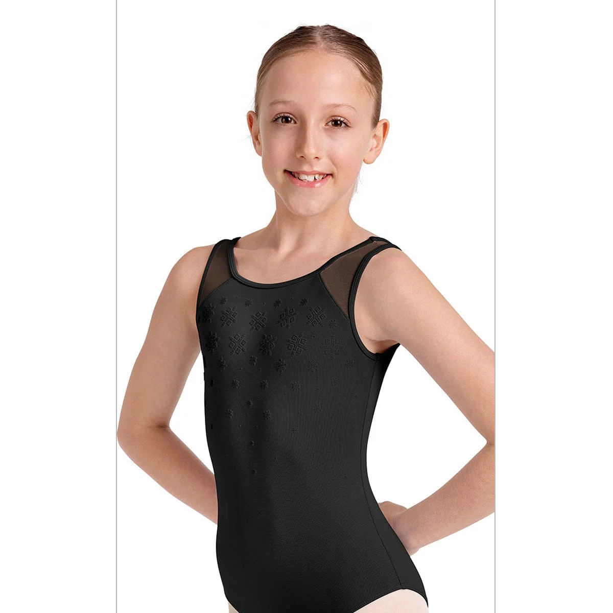 Mirella Girls Kaleidoscope Tank Leotard - Image 2