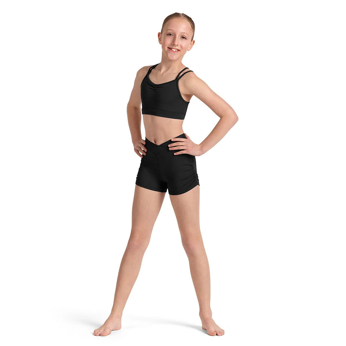 Mirella Girls Kaleidoscope V Front Shorts