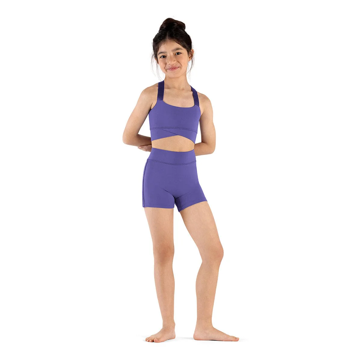Mirella Girls Majesty High Waist Shorts