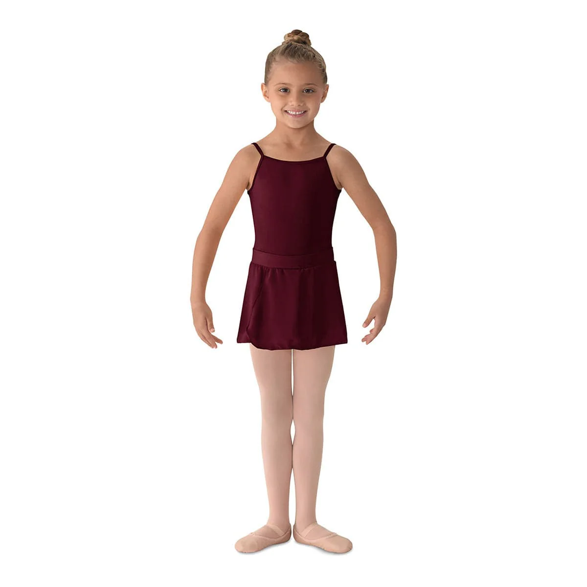 Mirella Girl's Solid Color Skirt - Image 6