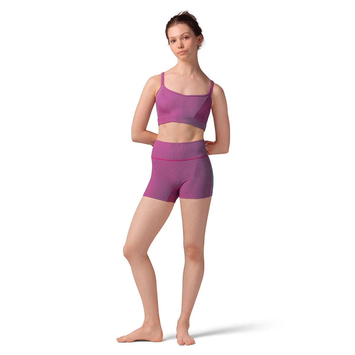 Mirella Ladies Zephyr High Waist Shorts - Image 3