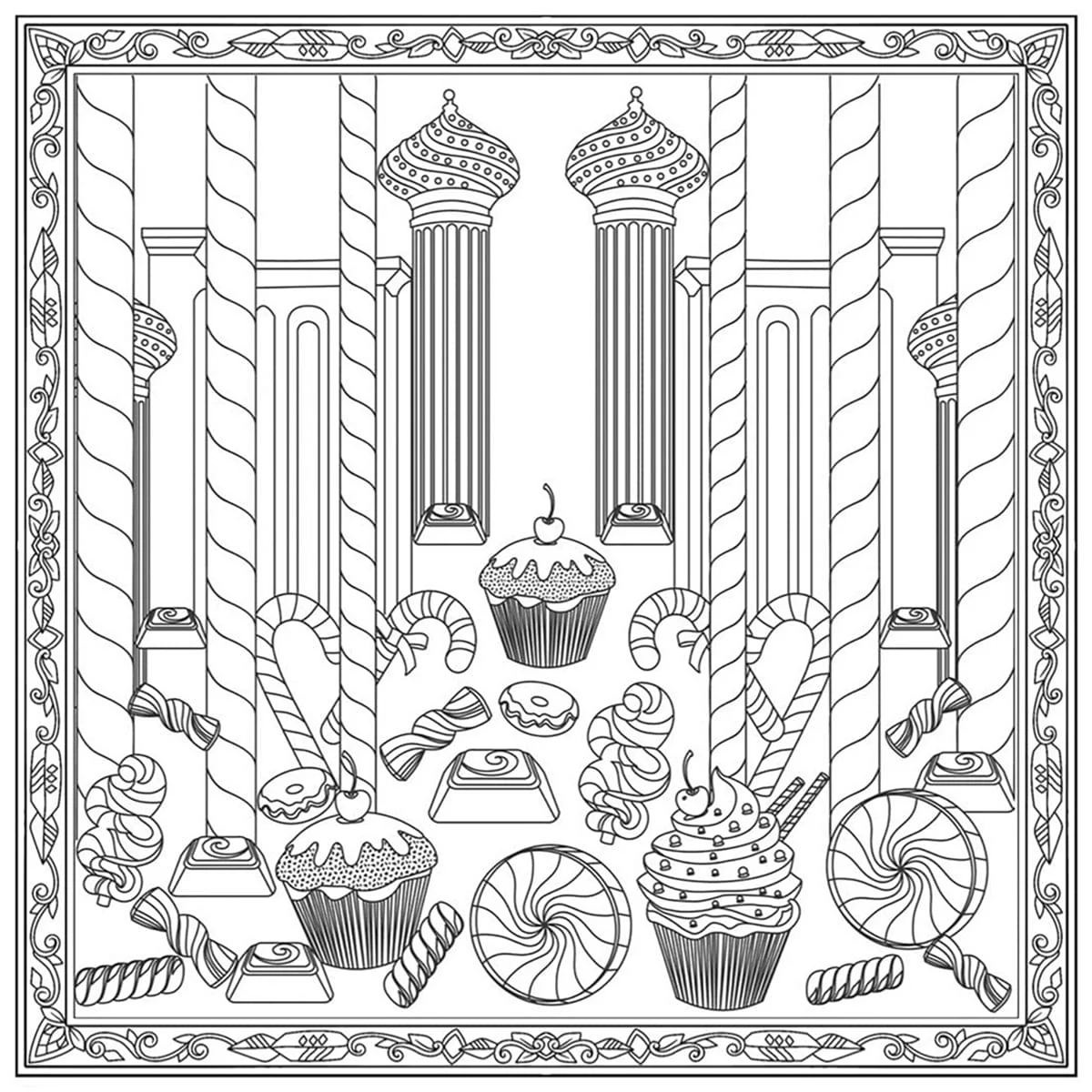 Nutcracker Sweets Coloring Book - Image 4