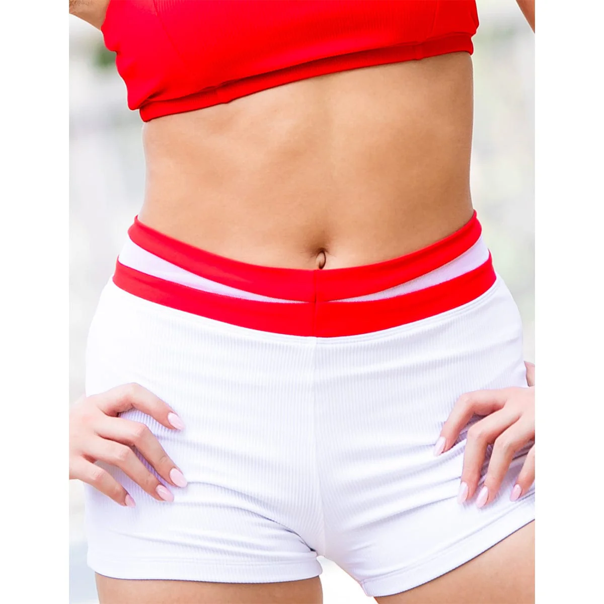 Oh La La Aerial Shorts - Image 2