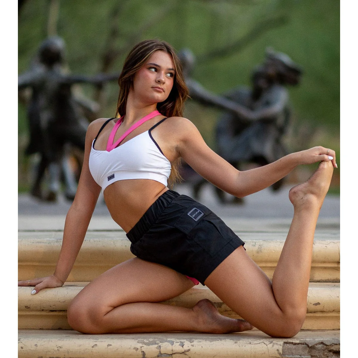 Oh La La Run With It Cargo Shorts - Image 4