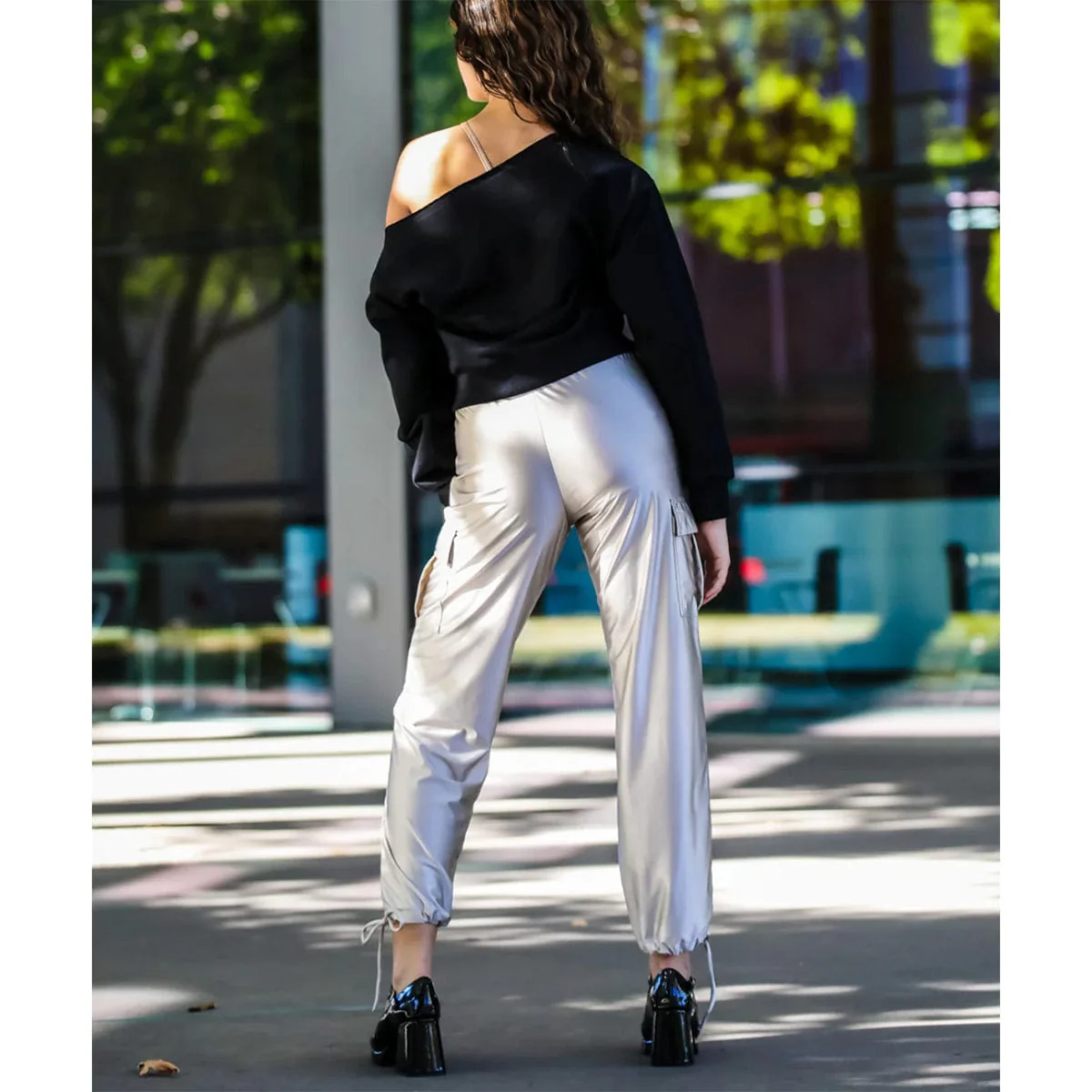 Oh La La Statement Cargo Pants - Image 4