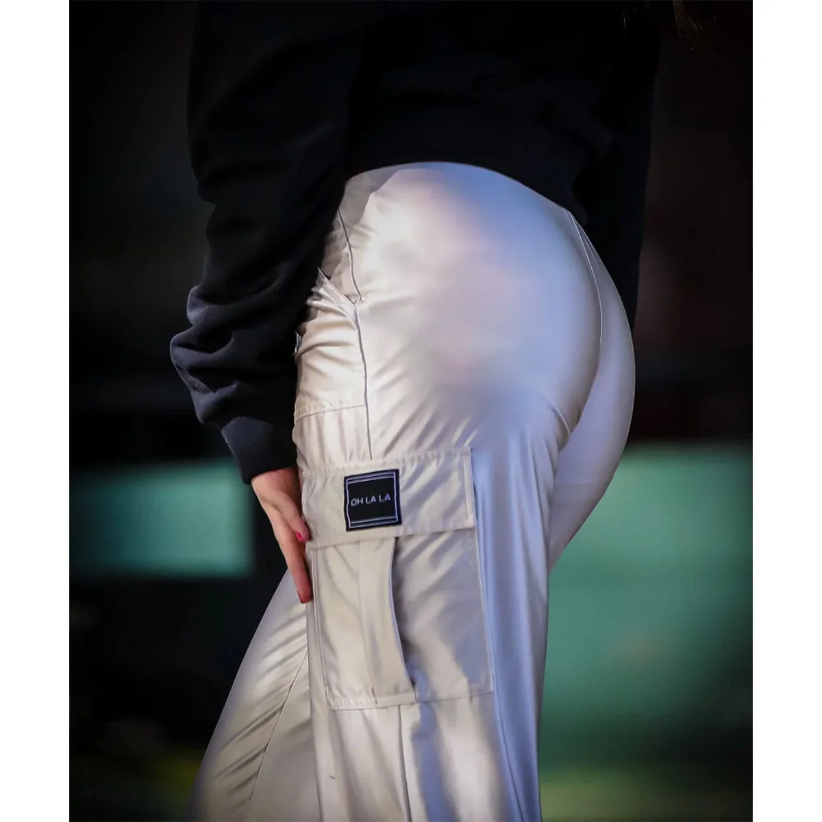 Oh La La Statement Cargo Pants - Image 5