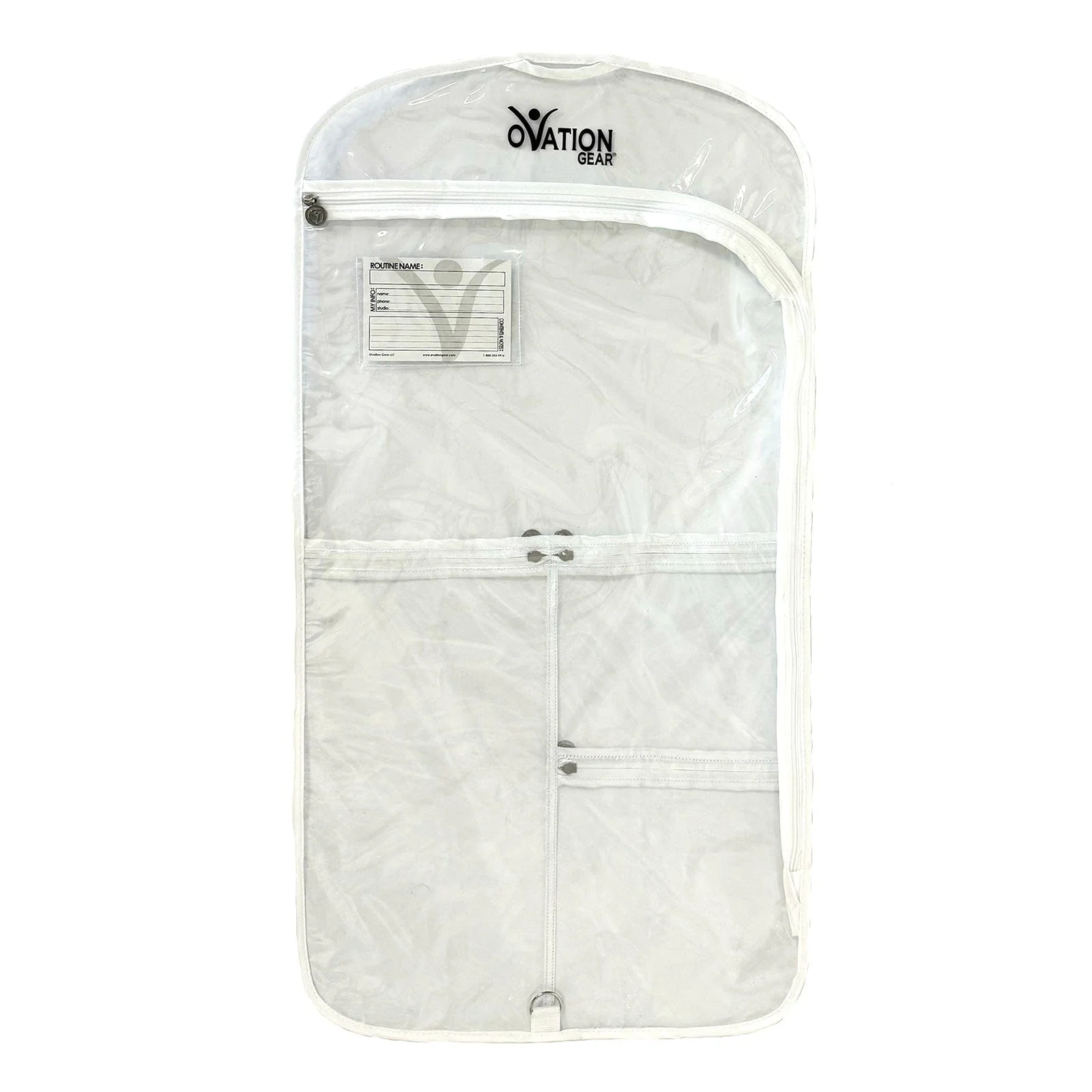 Ovation Gear Flat Side-Zip Garment Bag - Image 6