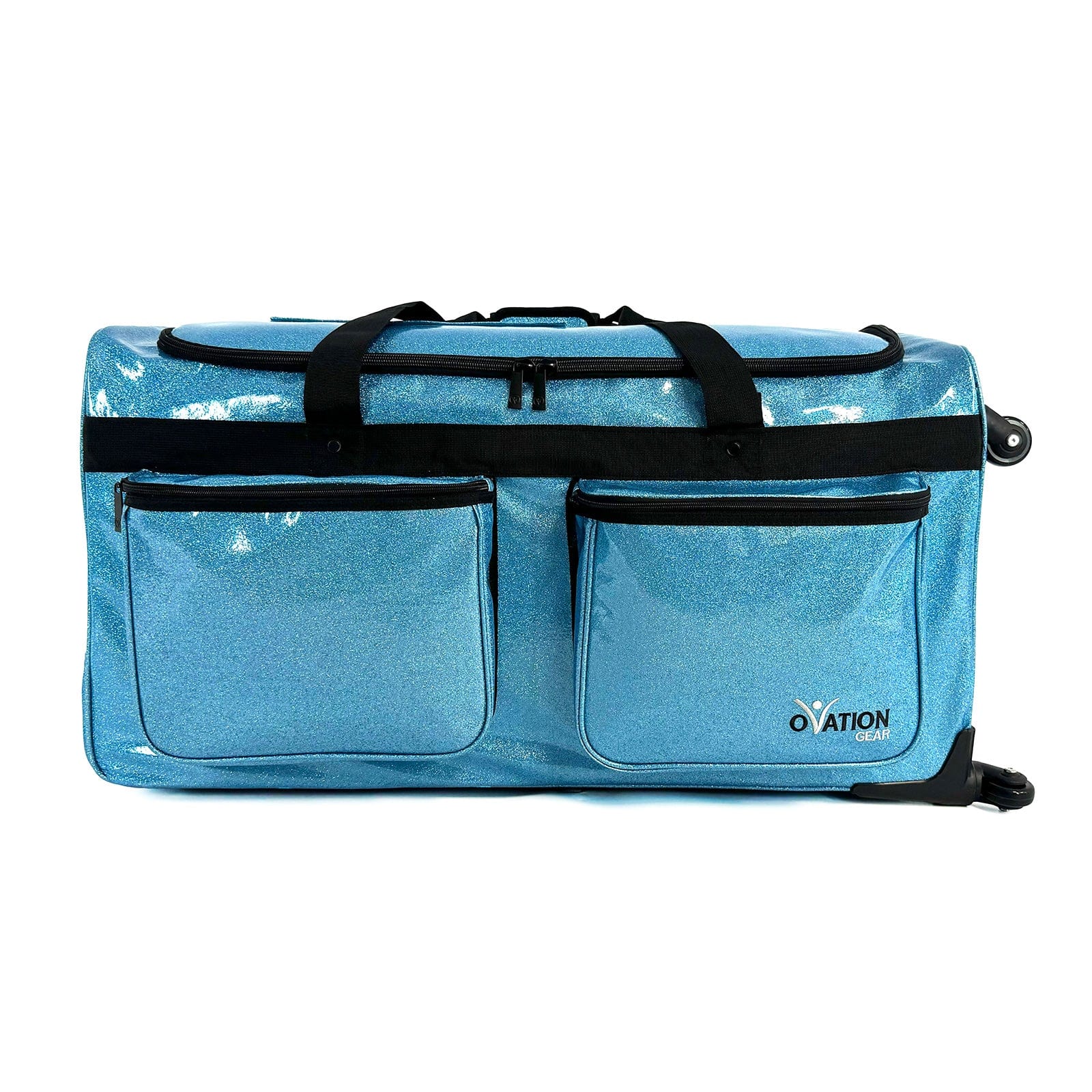 Ovation Gear Sparkle Blue 4-Wheel Performance Bag - Large - Image 3