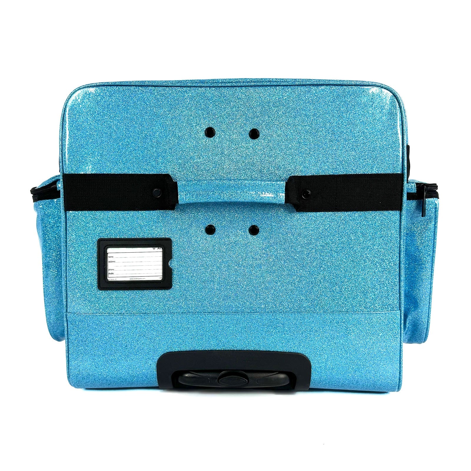 Ovation Gear Sparkle Blue 4-Wheel Performance Bag - Large - Image 6