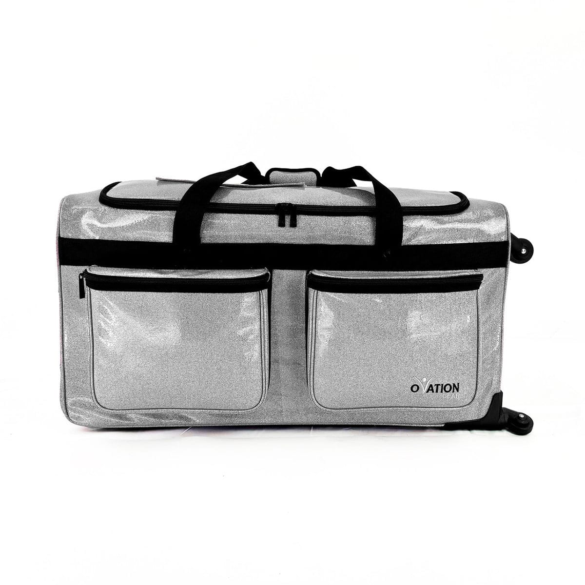 Ovation Gear Sparkle Silver 4-Wheel Performance Bag - Medium - Image 2