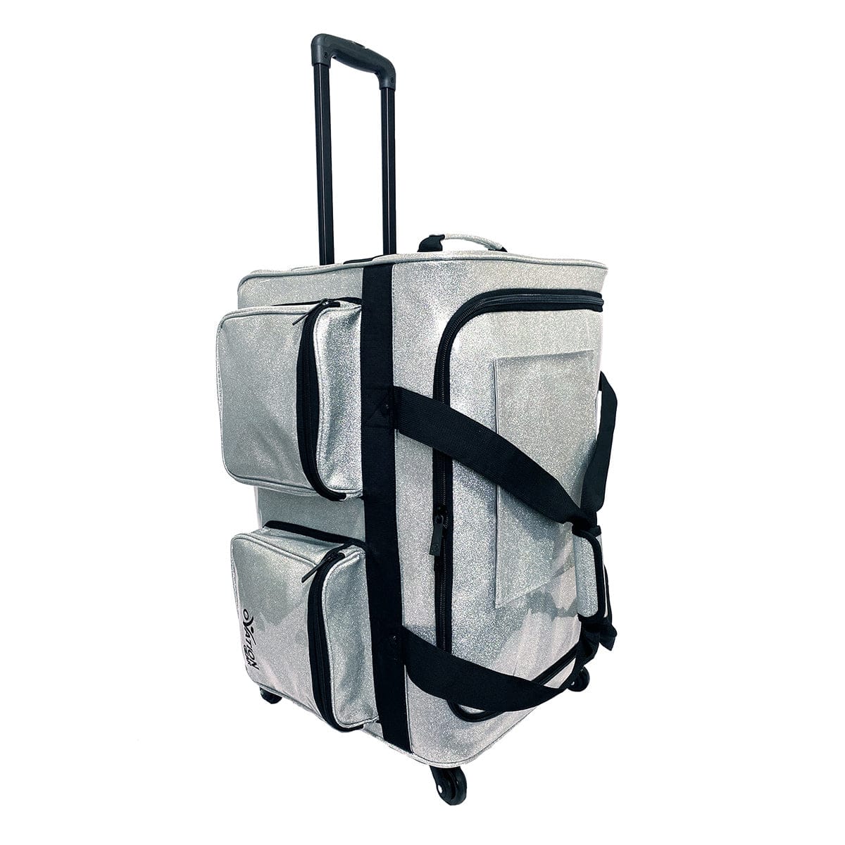 Ovation Gear Sparkle Silver 4-Wheel Performance Bag - Medium - Image 4