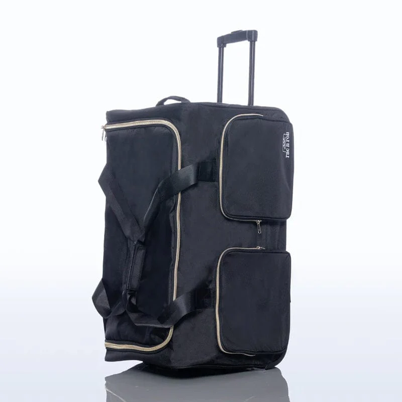 Rac n Roll Collapsible Dance Bag - Black - Image 4