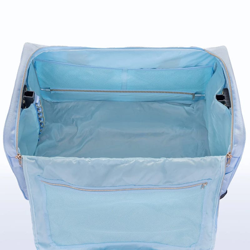Rac n Roll Collapsible Dance Bag - Sky Blue - Image 4