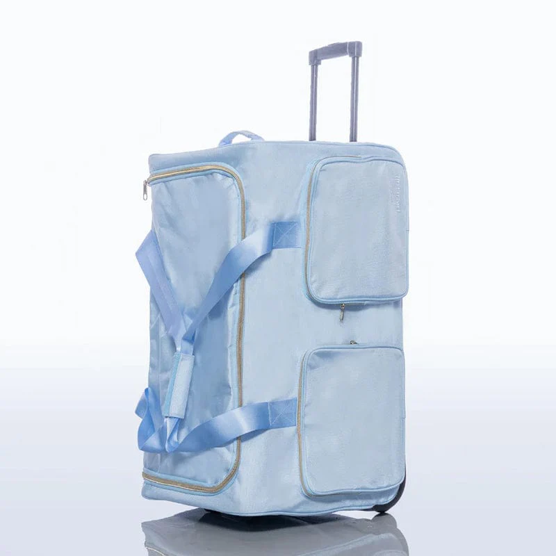 Rac n Roll Collapsible Dance Bag - Sky Blue - Image 5