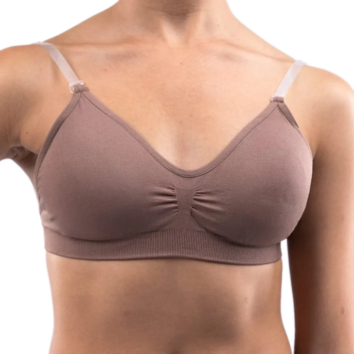 Silky Dance Clear Back Bra with Removable Padding - Image 3