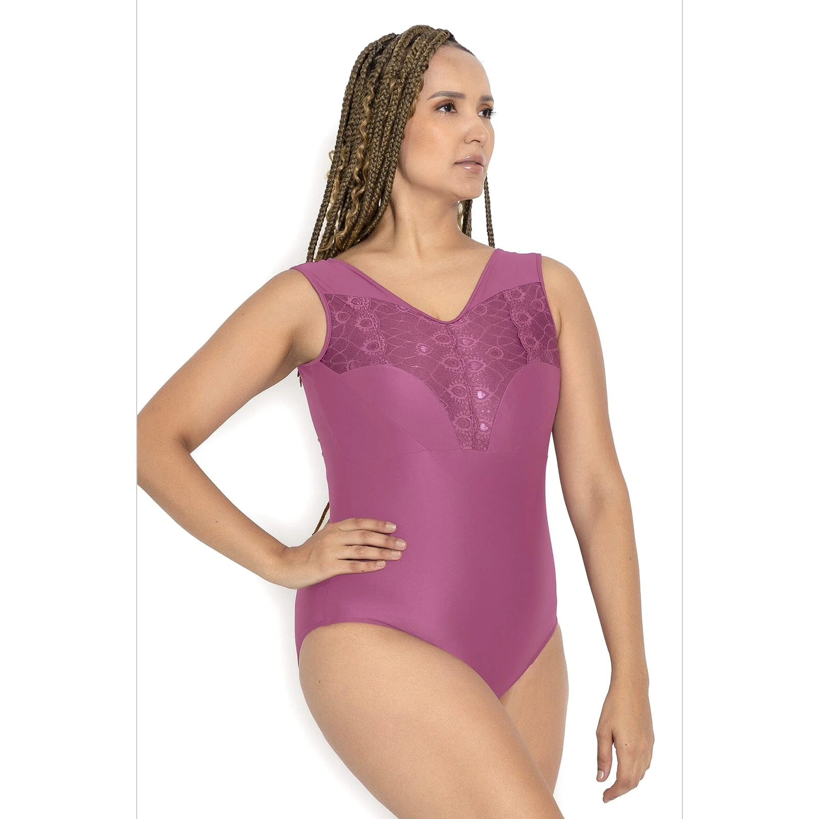 So Danca Adult Amelia Tank Leotard - Curvy - Image 3