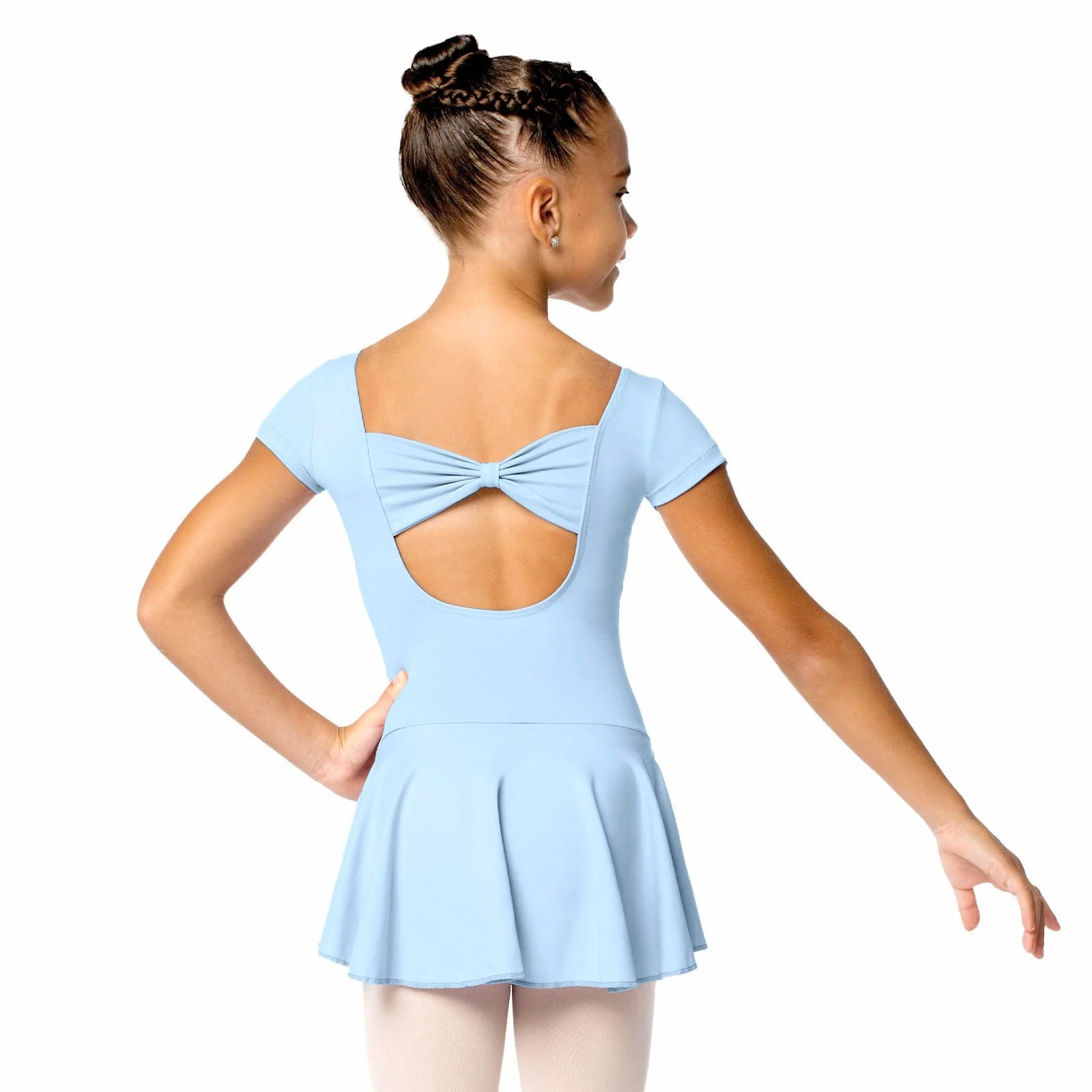 So Danca Child Christabel Bow Back Dress - Image 4